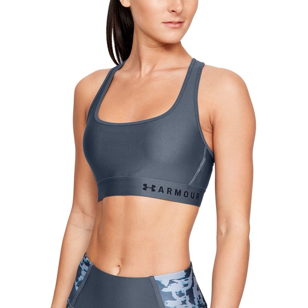 Under Armour Mid Crossback Sports Bra Medium Gorpcore Athletic Yoga Gym Hiking